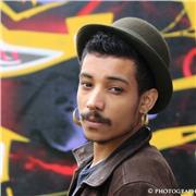 Professeur  d'art !  bilingue  parlant 7 langues drôle et sérieux a à la fois